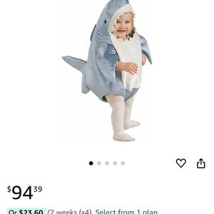 Baby Shark Halloween Costume - 0-6 months
